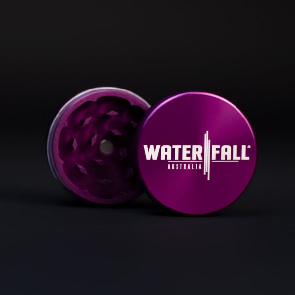 Waterfall 2-Piece Dry Herb Grinder (50mm) - Image 4