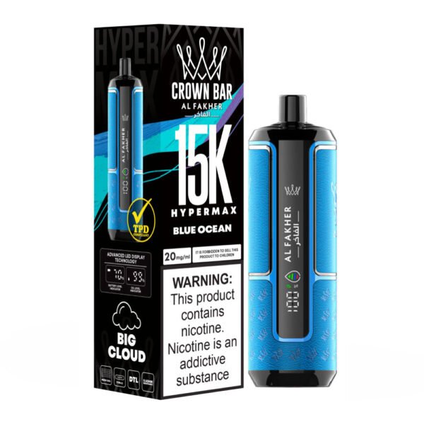 Al Fakher Crown Bar Hypermax 15K Prefilled Vape Kit - Image 6