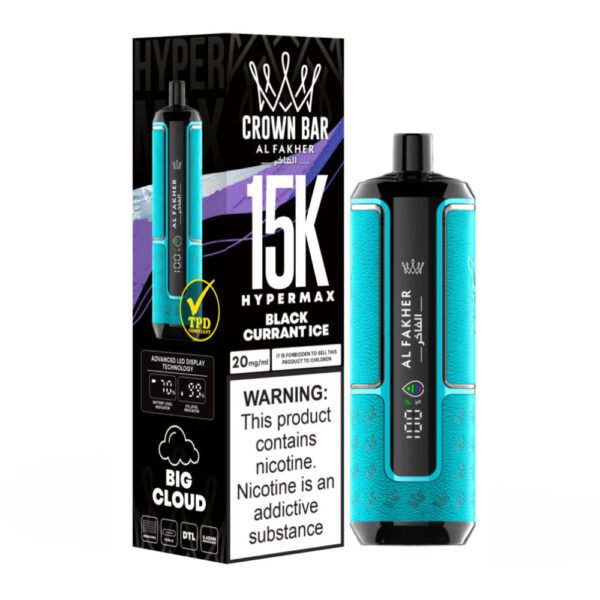 Al Fakher Crown Bar Hypermax 15K Prefilled Vape Kit - Image 5