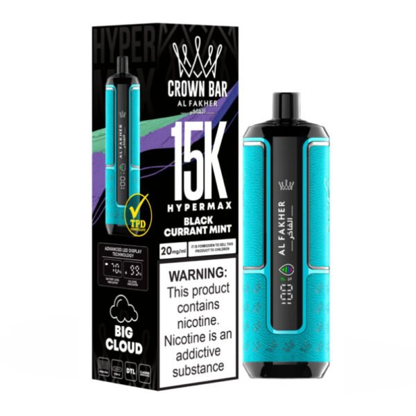 Al Fakher Crown Bar Hypermax 15K Prefilled Vape Kit - Image 17