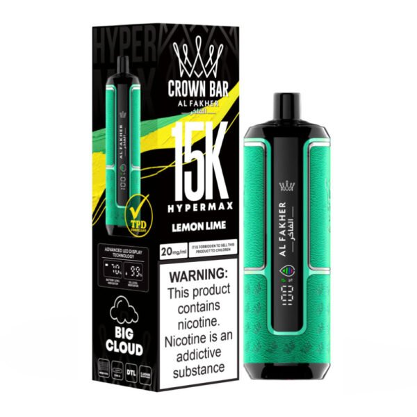 Al Fakher Crown Bar Hypermax 15K Prefilled Vape Kit - Image 16
