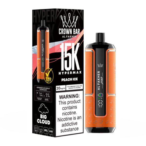 Al Fakher Crown Bar Hypermax 15K Prefilled Vape Kit - Image 3