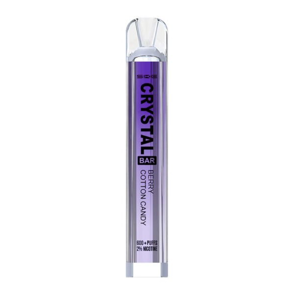 Berry Cotton Candy Crystal Bar 600 Prefilled Vape