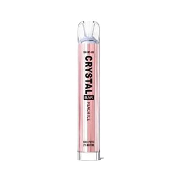 Crystal Bar 600 Puffs Peach Ice Prefilled Vape