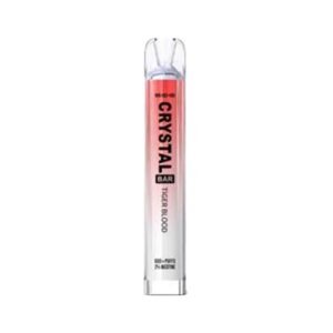 Crystal Bar 600 Puffs Tiger Blood Prefilled Vape