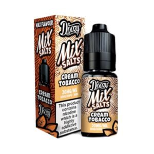 Doozy Vape Mix Cream Tobacco 10ml Nic Salt E Liquid