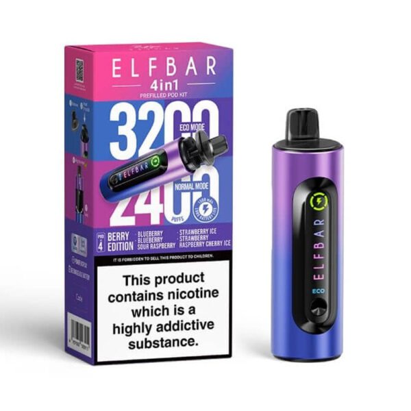 Elf Bar 4 in 1 Prefilled Pod Kit - Image 2