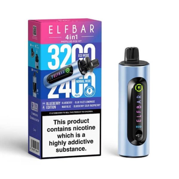Elf Bar 4 in 1 Prefilled Pod Kit - Image 4