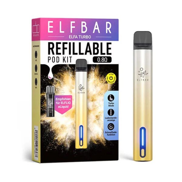 ELFLIQ Elfa Turbo Refillable Pod Kit - Image 4
