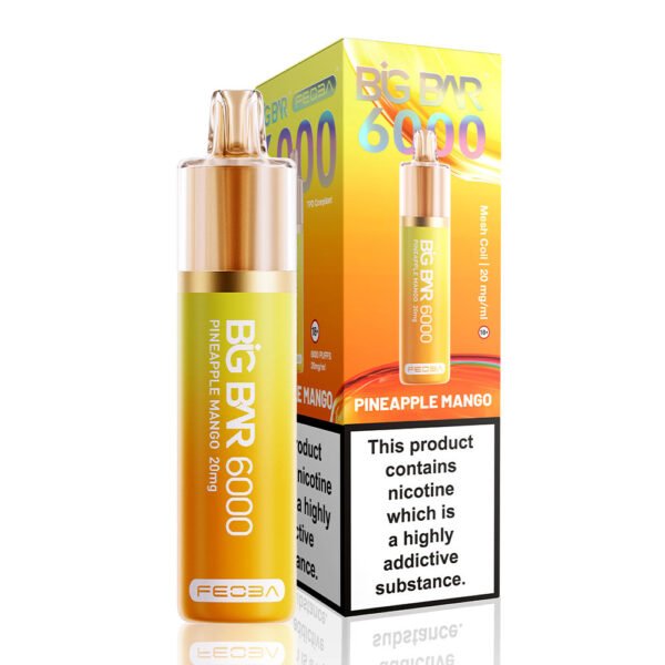 Feoba Big Bar 6000 Puffs Prefilled Vape - Just Vapes Shop Australia