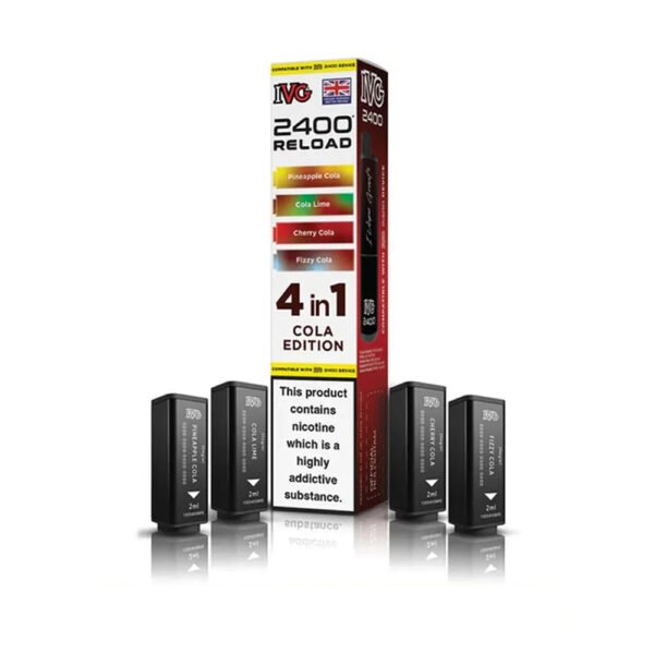 IVG 2400 Reload 4 in 1 Prefilled Pods - Image 13