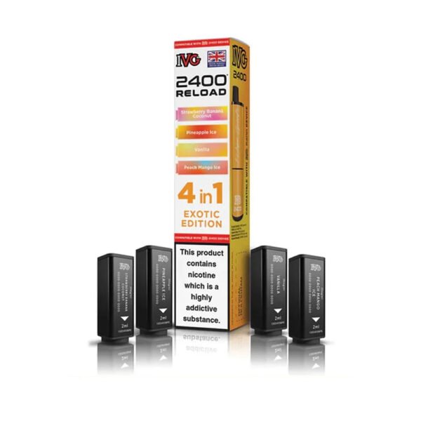 IVG 2400 Reload 4 in 1 Prefilled Pods - Image 14