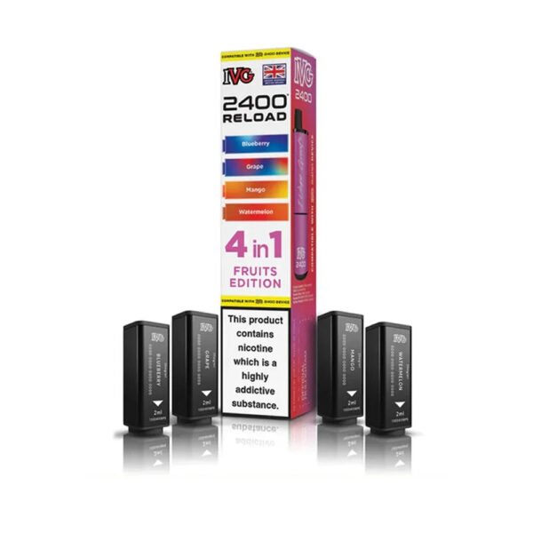 IVG 2400 Reload 4 in 1 Prefilled Pods - Image 18