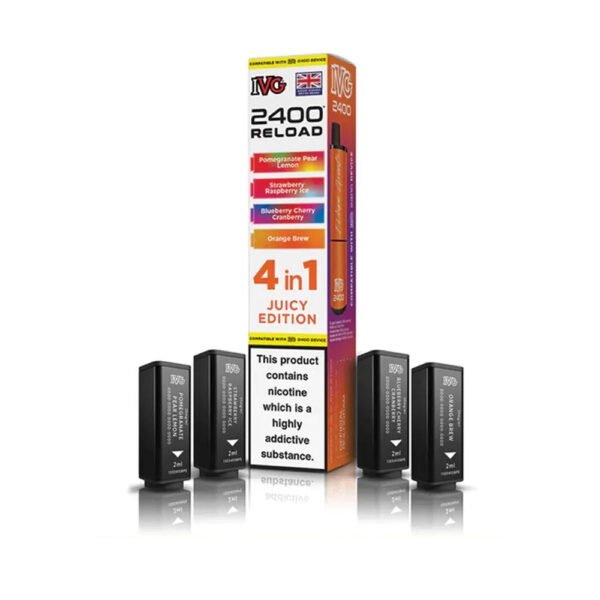 IVG 2400 Reload 4 in 1 Prefilled Pods - Image 22