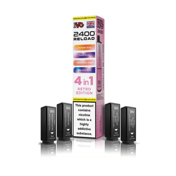 IVG 2400 Reload 4 in 1 Prefilled Pods - Image 39