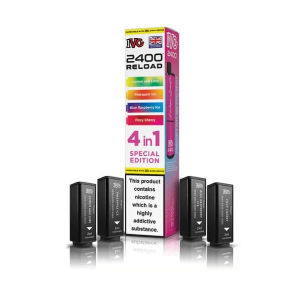 IVG 2400 Reload 4 in 1 Prefilled Pods - Image 41