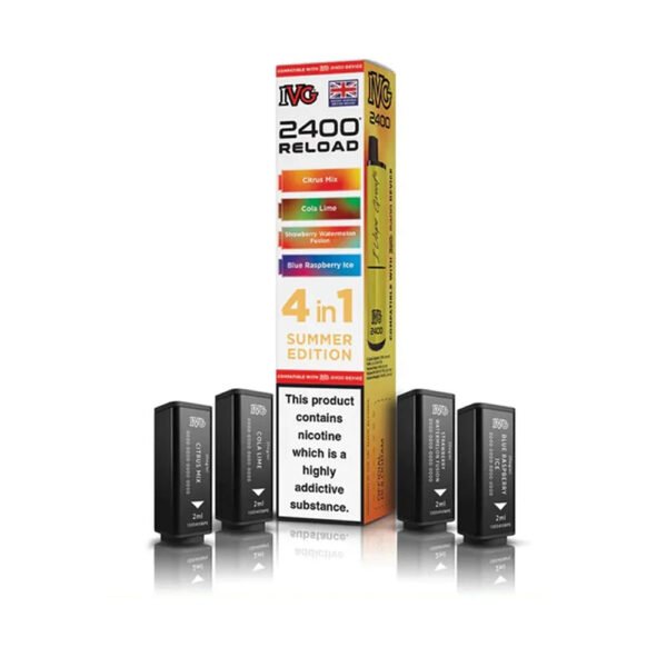 IVG 2400 Reload 4 in 1 Prefilled Pods - Image 43