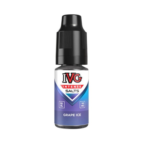 IVG Intense Grape Ice 10ml Nic Salt E Liquid