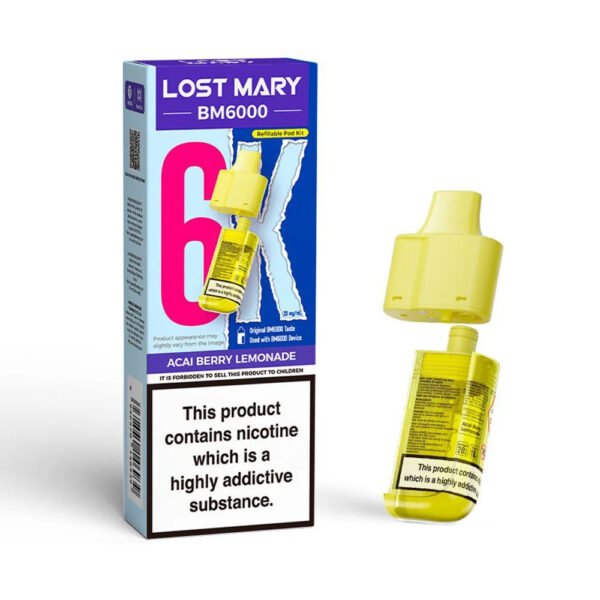Lost Mary BM6000 Refillable Pod - Image 3