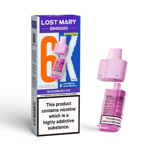Lost Mary BM6000 Refillable Pod - Image 5