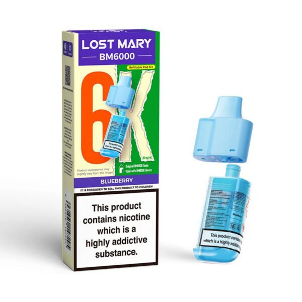 Lost Mary BM6000 Refillable Pod - Image 6