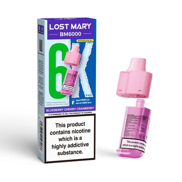 Lost Mary BM6000 Refillable Pod - Image 7