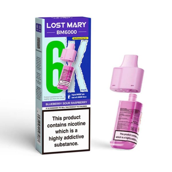 Lost Mary BM6000 Refillable Pod - Image 8