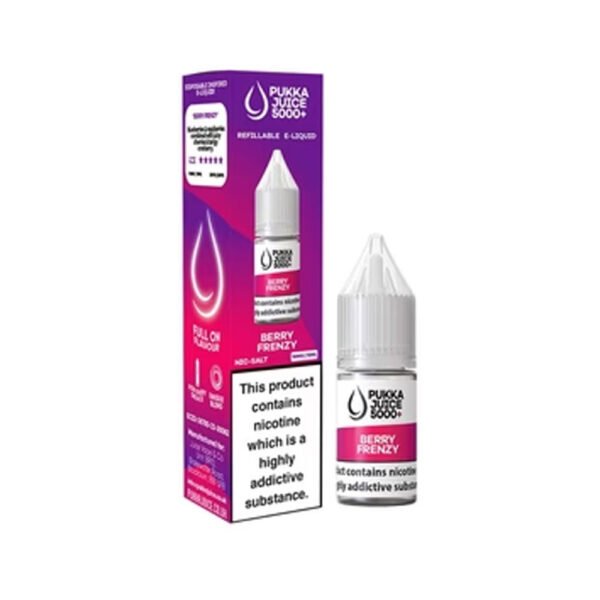 Pukka Juice 5000+ 10ml Nic Salt E Liquid - Image 3