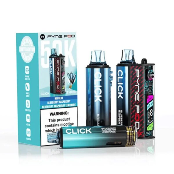 PYNE POD Click 50K Puffs Prefilled Pod Kit - Image 2