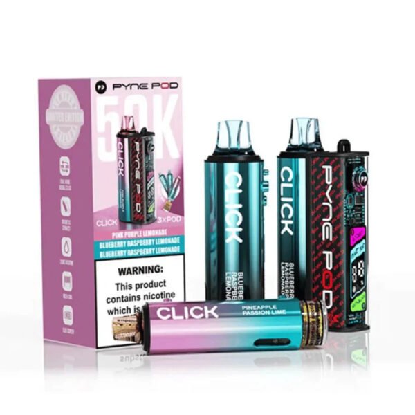 PYNE POD Click 50K Puffs Prefilled Pod Kit - Image 7