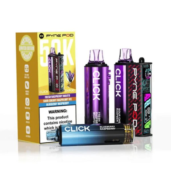 PYNE POD Click 50K Puffs Prefilled Pod Kit - Image 11