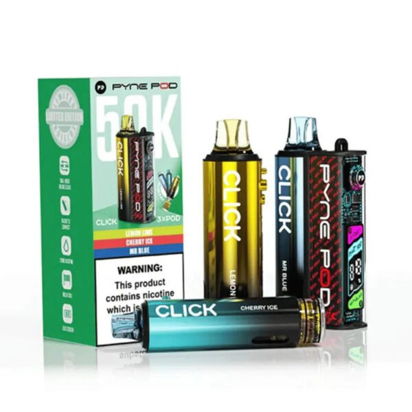 PYNE POD Click 50K Puffs Prefilled Pod Kit - Image 13