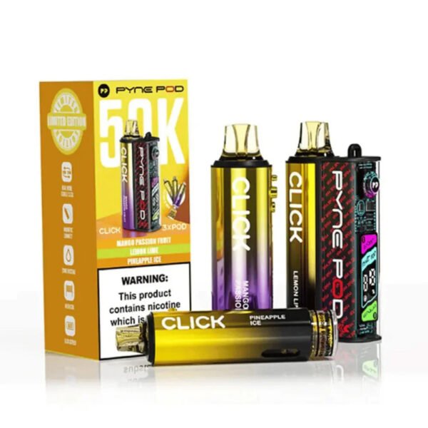 PYNE POD Click 50K Puffs Prefilled Pod Kit - Image 16