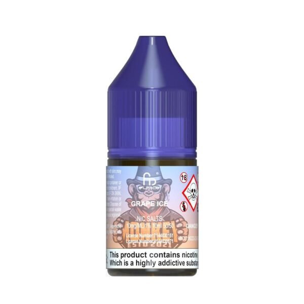 RandM Grape Ice 10ml Nic Salts Eliquid