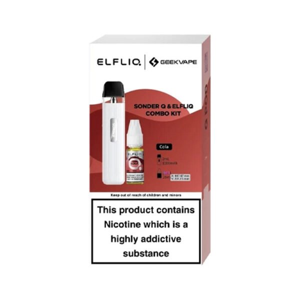 Geekvape Sonder Q Pod Kit with ELFLIQ Bundle - Image 7