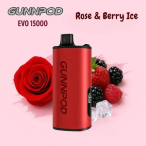 Gunnpod EVO 15k Rose Berry Ice   (10 Pack)