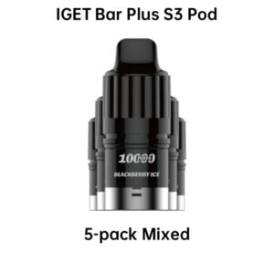 IGET Bar Plus S3 Pod – 5 Pack