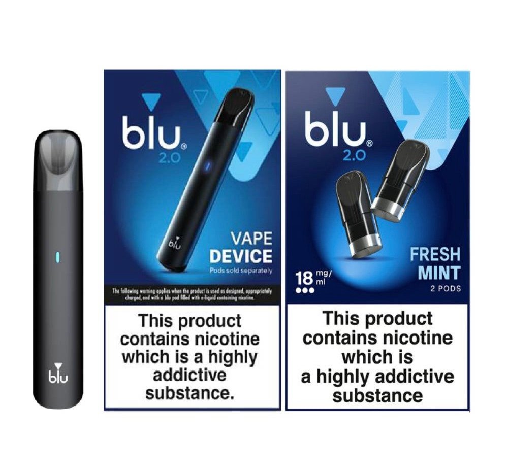 Blu 2.0 Fresh Mint Starter Bundle