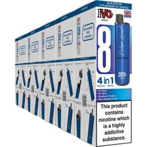 IVG 2400 4 in 1 pod vape kit 5 pack