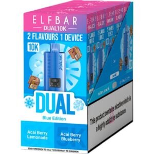 Elf Bar Dual 10K pod vape kit 5-pack