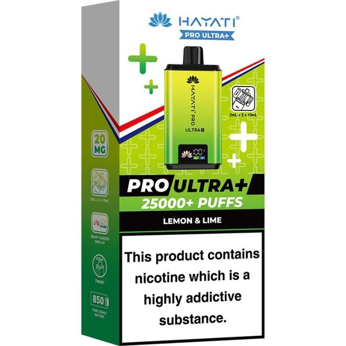 Hayati Pro Ultra Plus 25000 pod vape kit 5-pack - Image 8