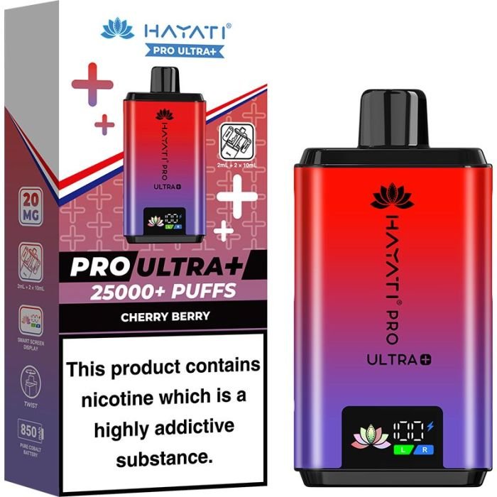 Hayati Pro Ultra Plus 25000 pod vape kit 5-pack - Image 5